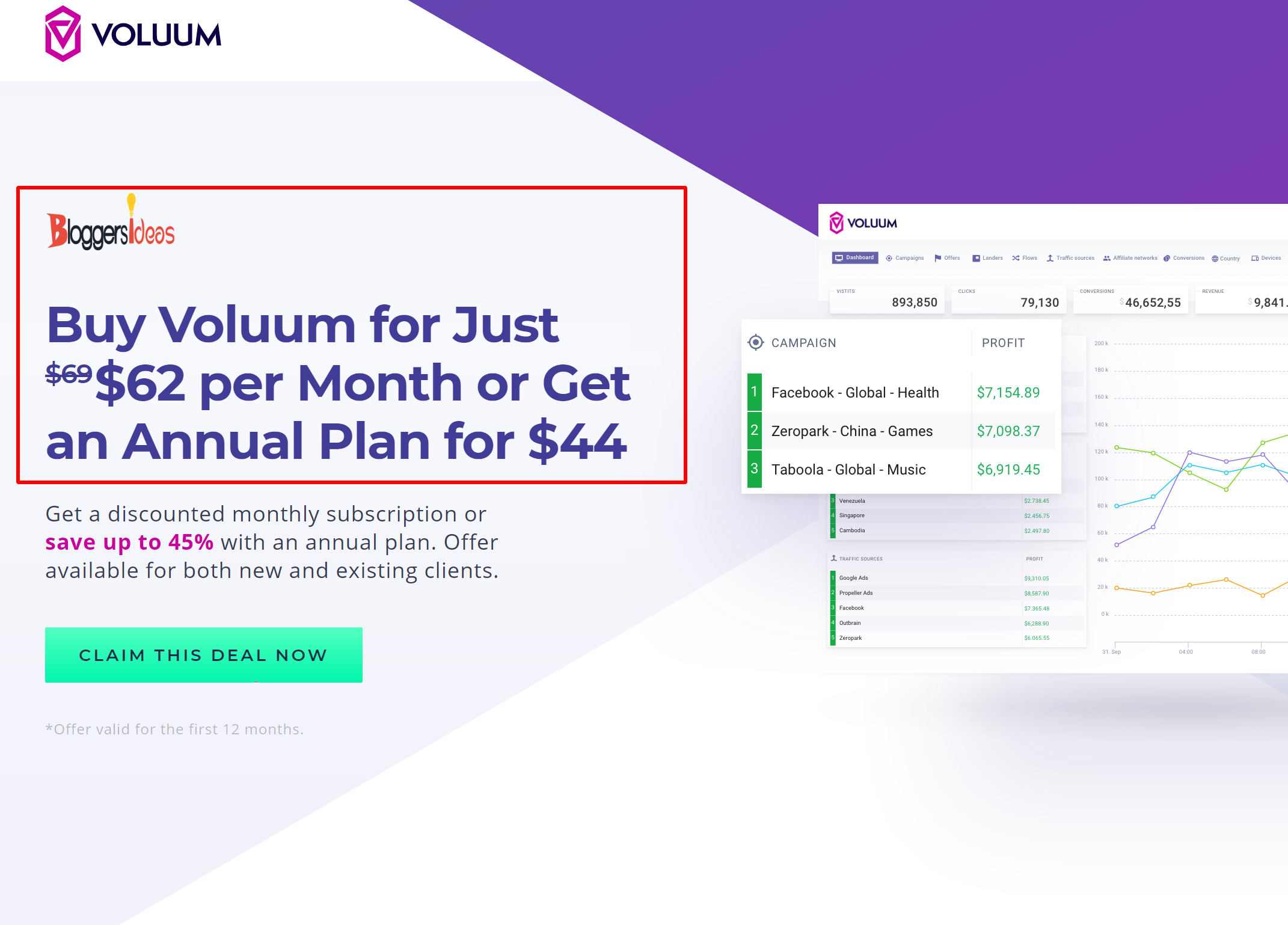 Voluum review voluum discount coupons