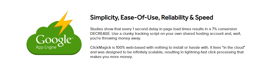 ClickMagick vs voluum vs Clickmeter - speed