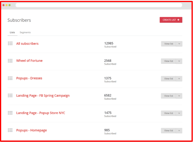 Omnisend Review- Subsriber Manahement