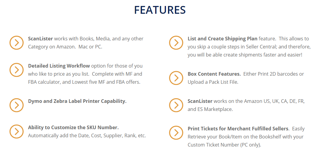 Scanlister Review- Features