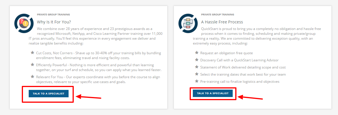 Quickstart Review -functionality