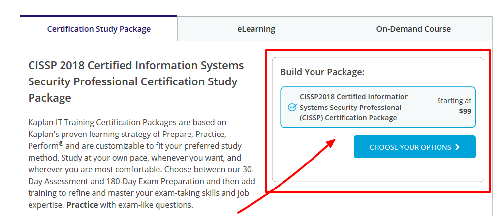 CISSP - Kaplan IT Training Review