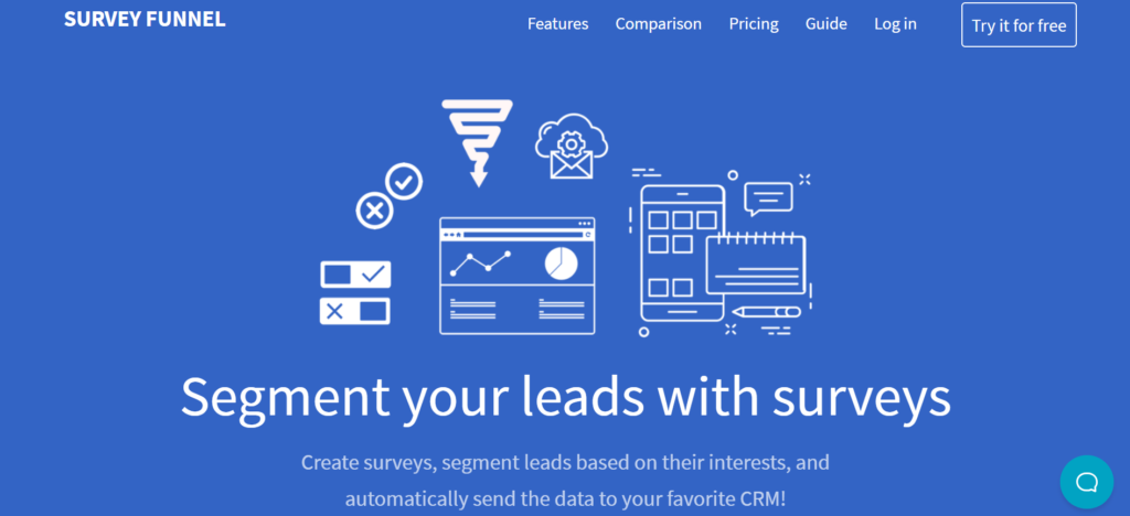 SurveyFunnel - strumento per sondaggi online SurveyFunnel - online survey tool