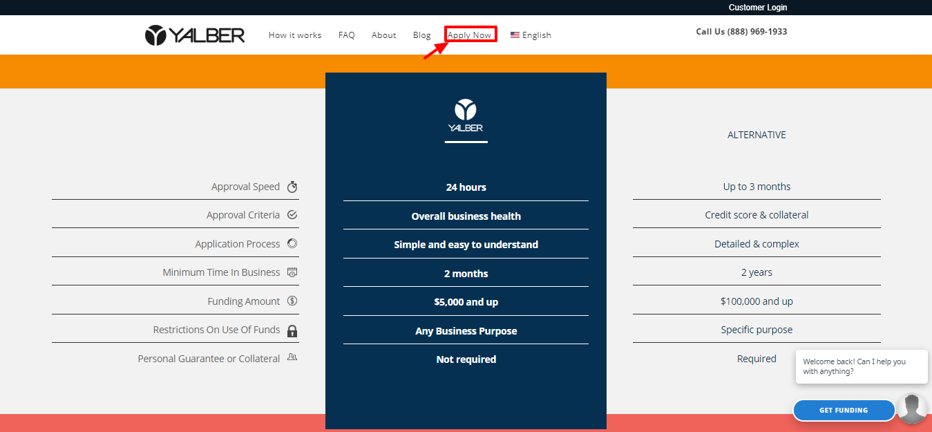 Yalber review - Welcome
