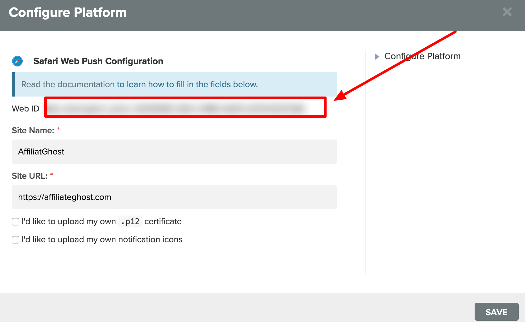 Safari Web ID - 推送广告指南 Safari Web ID- Push Ads Guide