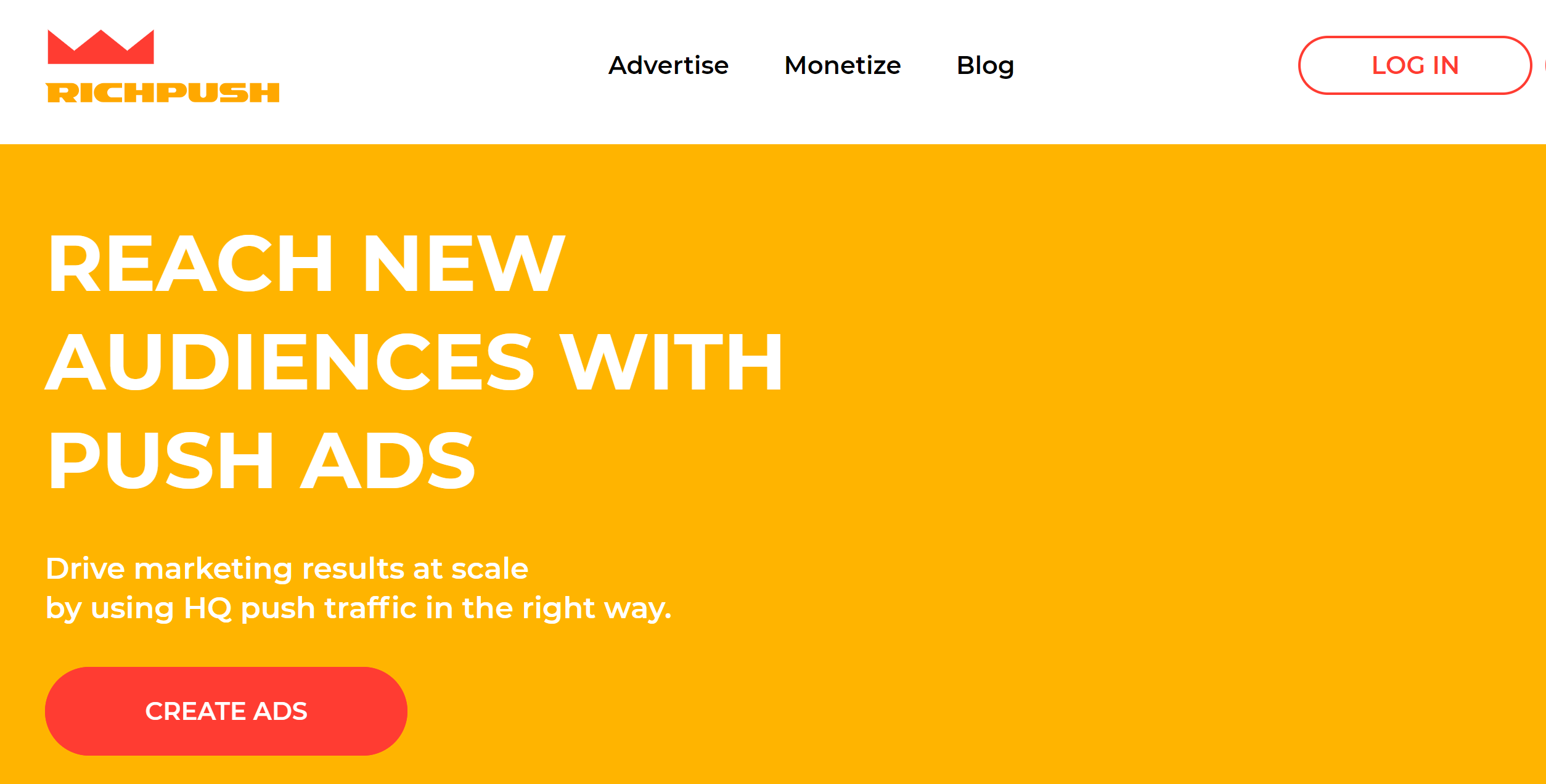 Richpush 通知广告指南 richpush notifications ads guide