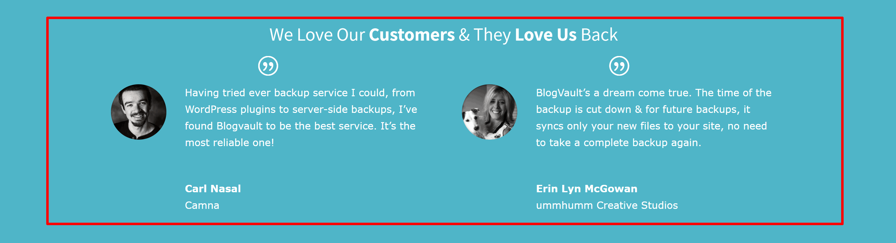 Blovault 客户评价