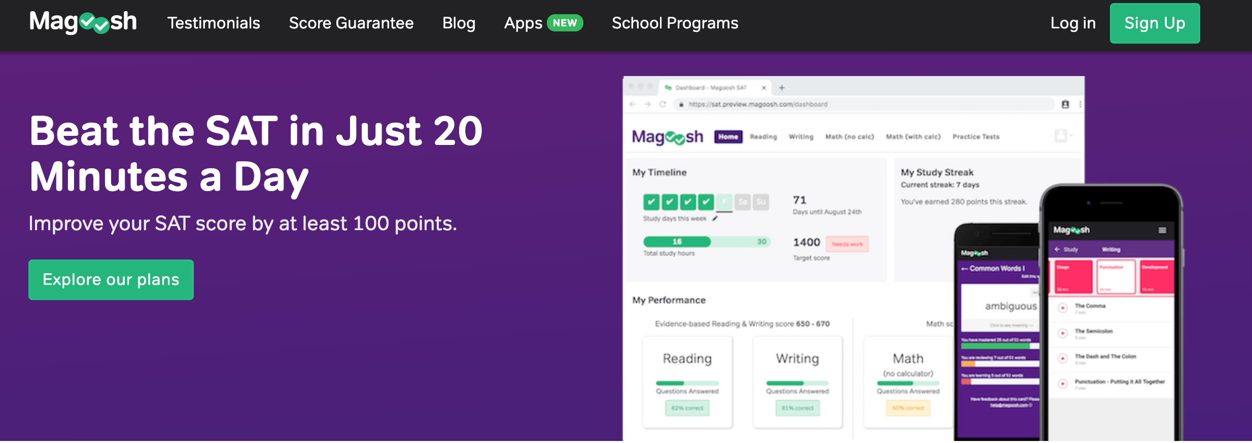Magoosh SAT Prep