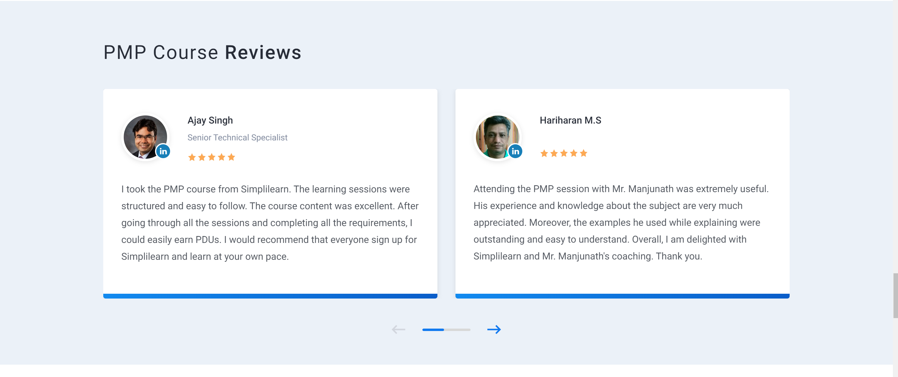 Revizuirea cursurilor PMP în 2019