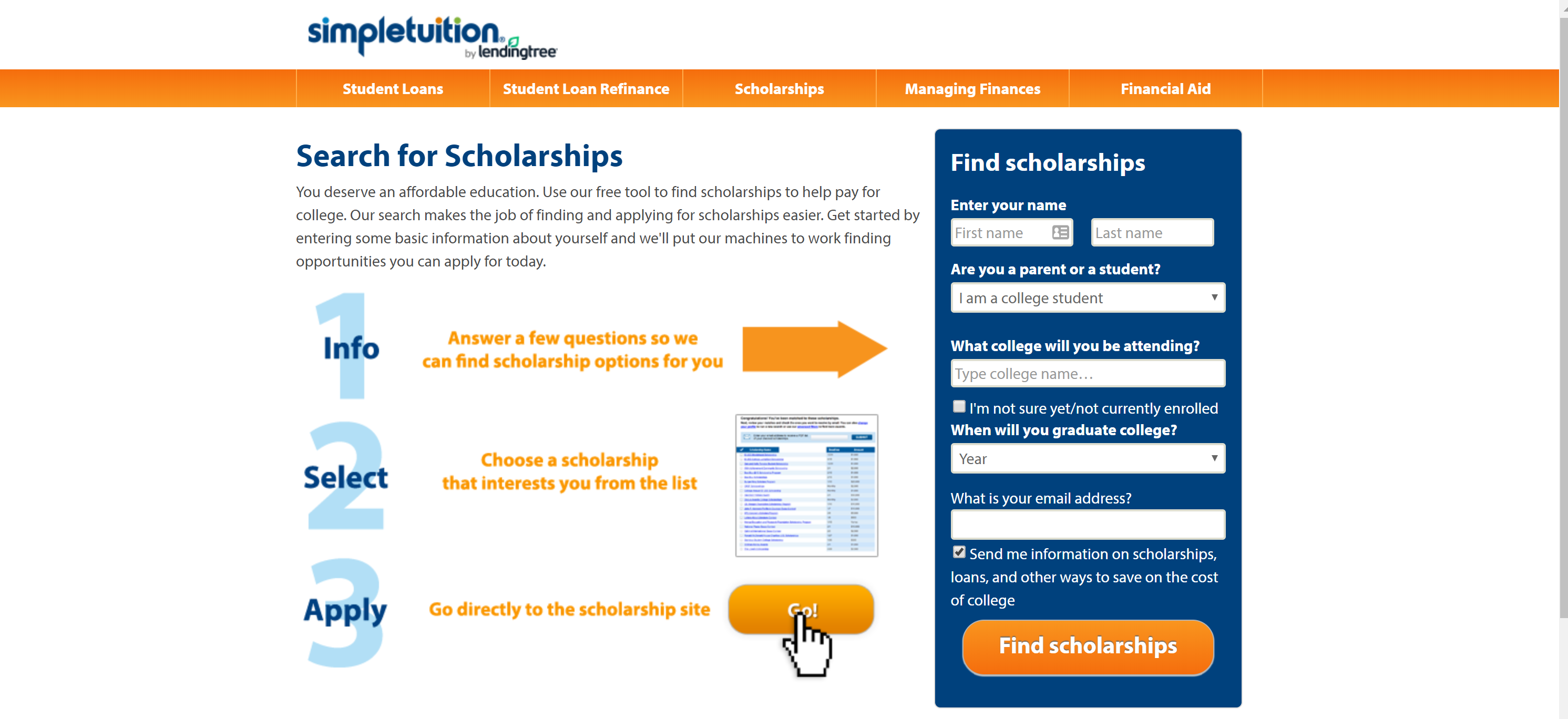 SimpleTuition Darlehen und Finanzen