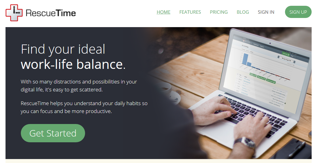 RescueTime- Apps To Help You In Focus