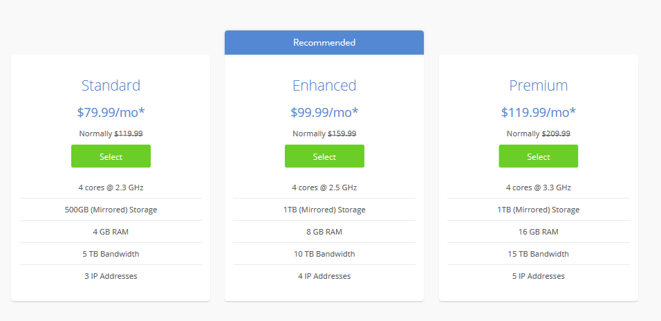 BlueHost 与 Liquid Web 比较 - 专用托管计划 BlueHost vs Liquid Web Comparison- Dedicated Hosting Plans