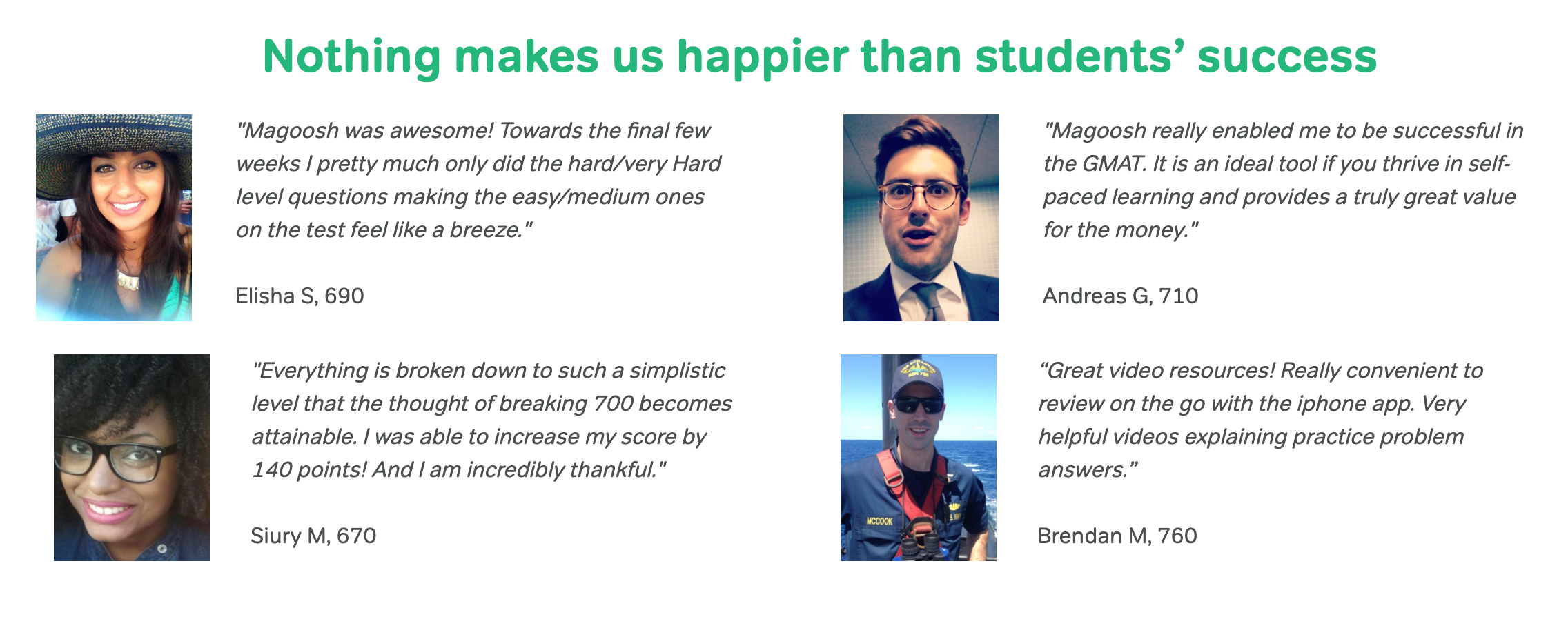 Students Review Magoosh GMAT