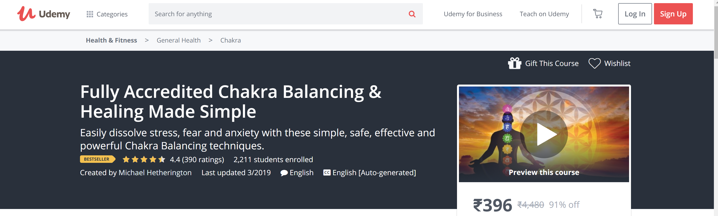 Udemy Chakra 在线课程