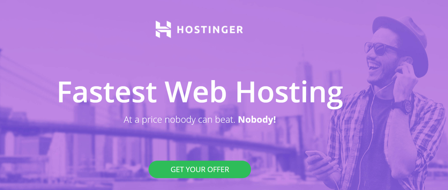 Create A BLog Easily- Hostinger