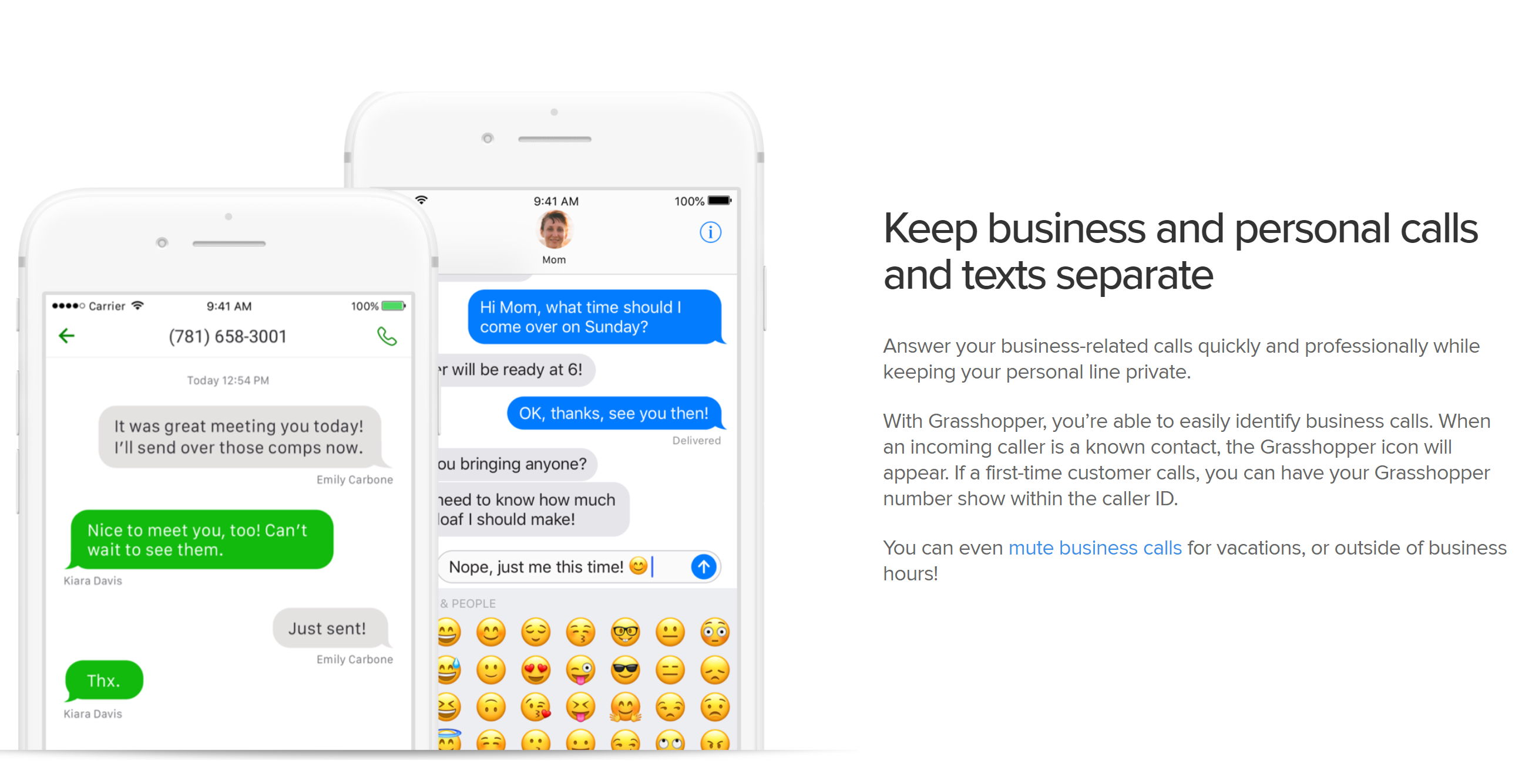 Grasshopper virtual phone system
