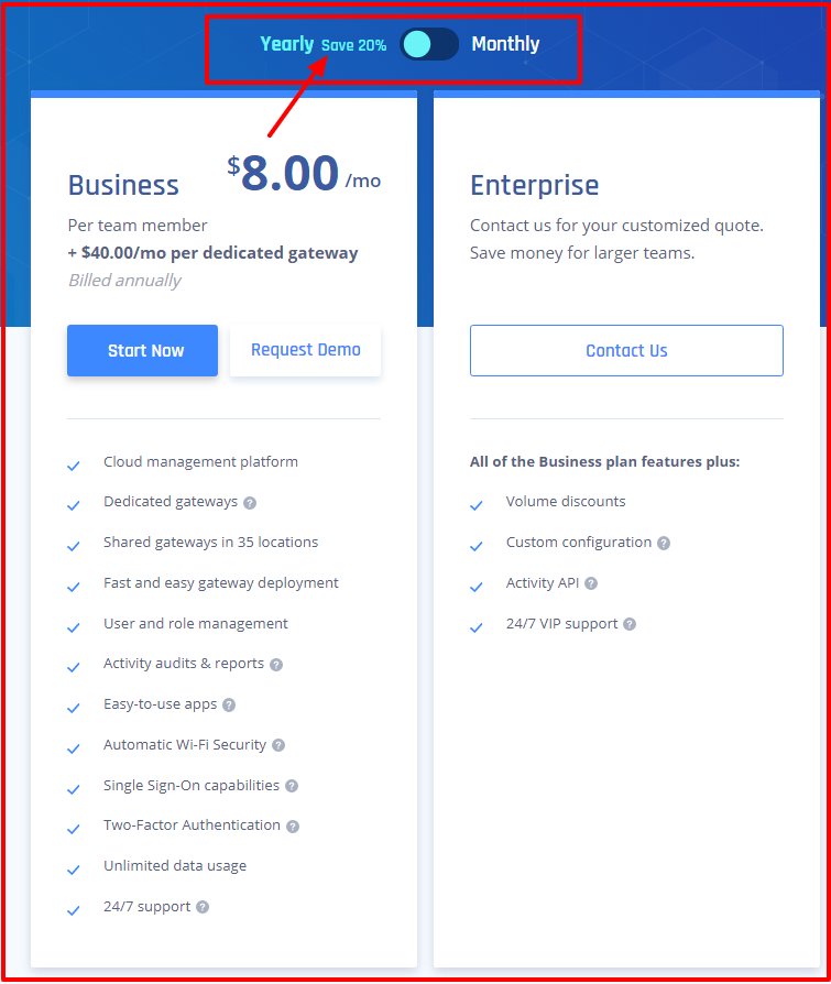 Perimeter 81 Review- Pricing Plan