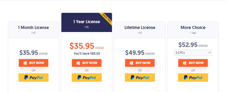 iCareFone Review- Plans