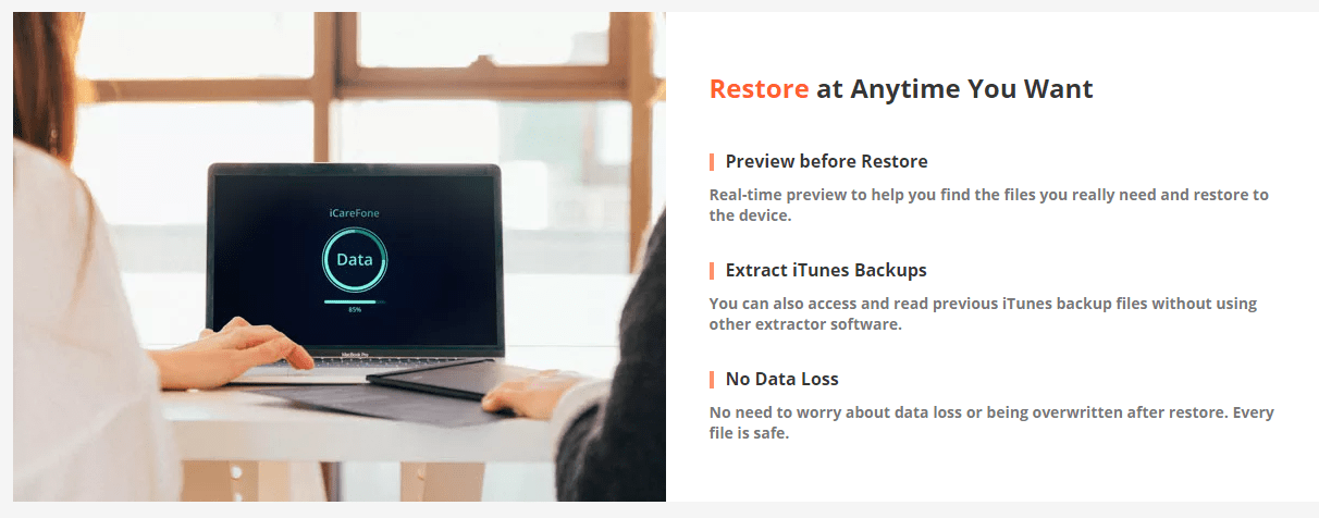 recovery & restore