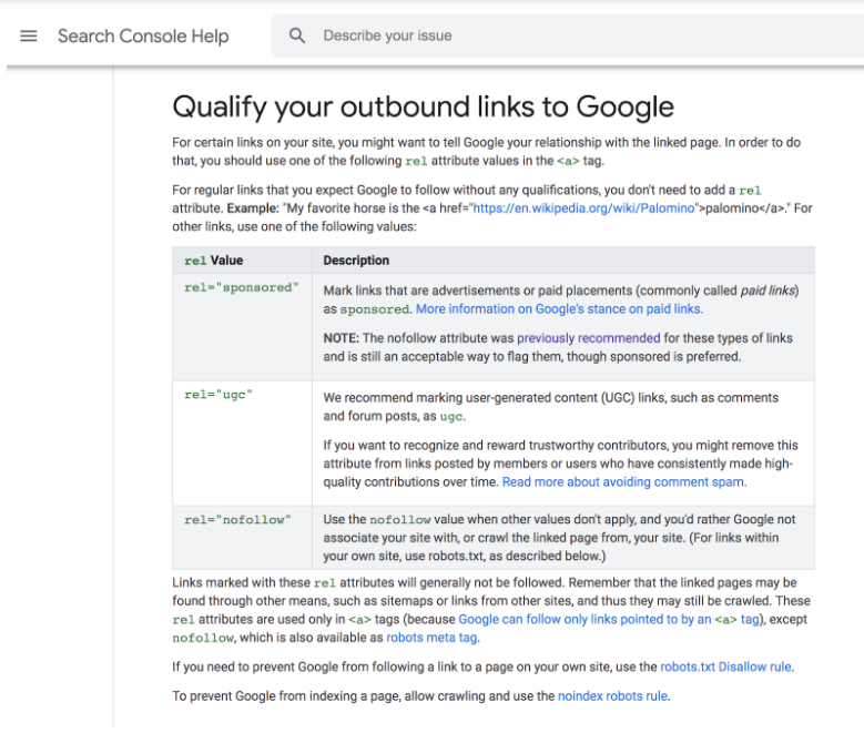 Comment cela affecte votre blog - Qualifiez vos liens sortants vers Google How It Affects Your Blog- Qualify Your Outbound Links to Google