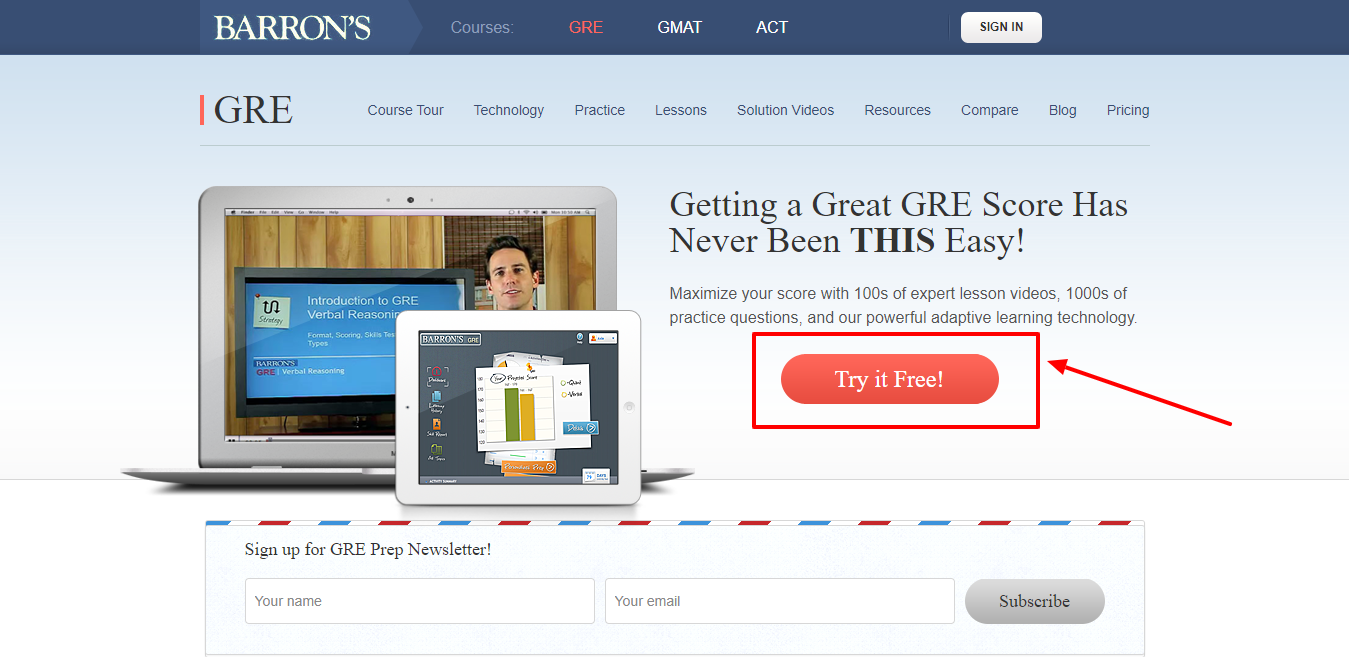 Überprüfung der Barrons-Testvorbereitung – Erfahren Sie mehr Barrons Test Prep Review - Learn more