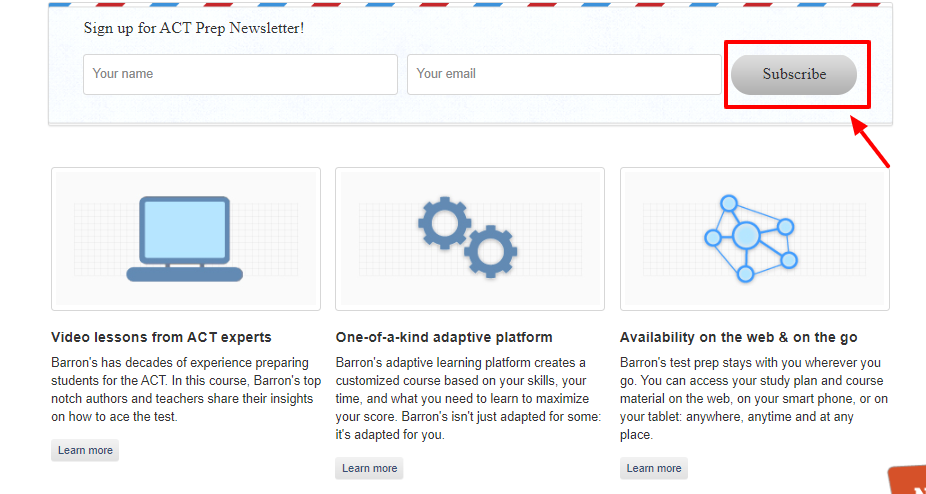 Barrons Test Prep Review – Videolektionen und Lösungen Barrons Test Prep Review - Video Lessons and Solutions