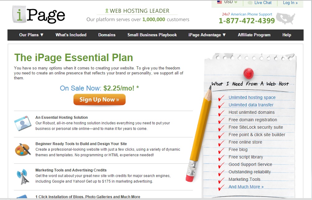 Wesentliches Hosting Essential Hosting