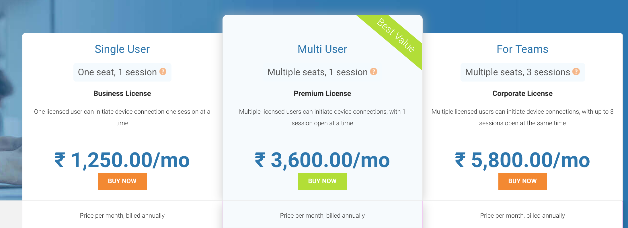 TeamViewer-Preise TeamViewer pricing