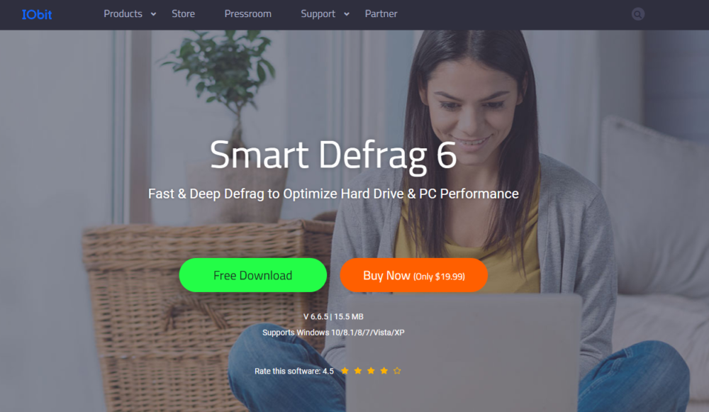 Smart Defrag Main Smart Defrag Main