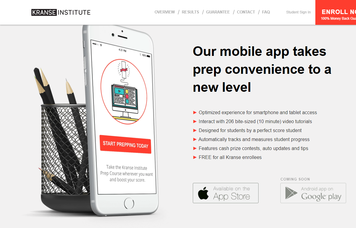 kranse Institute Review - App