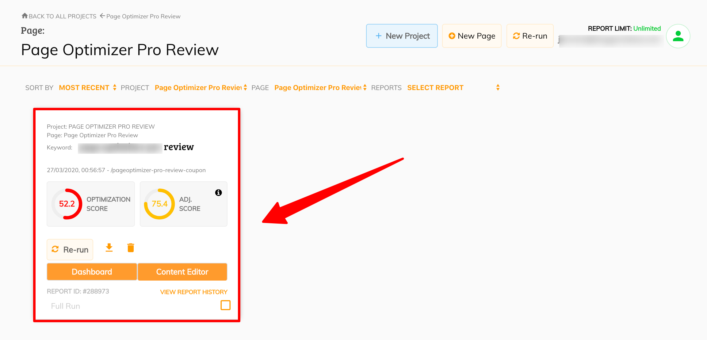 Page Optimizer Pro - Le rapport complet