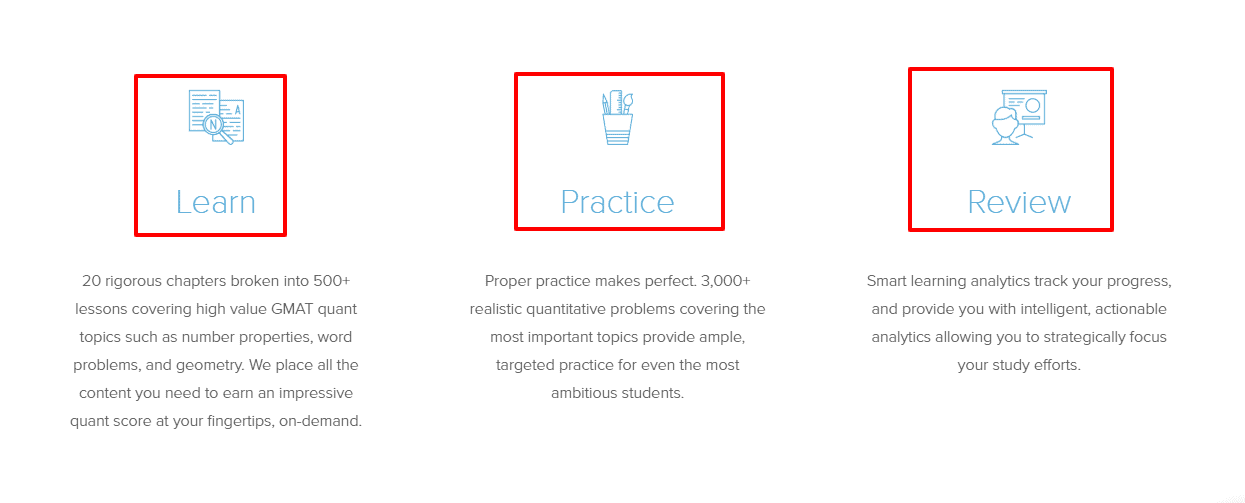 Examen de la pratique d'apprentissage Learn Practice Review