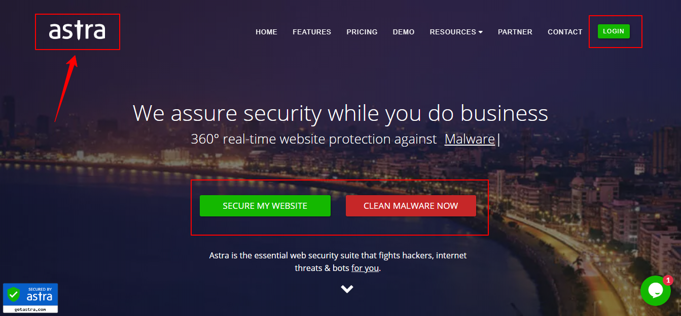 Astra Security Balck 星期五特卖可享受 40% 的折扣