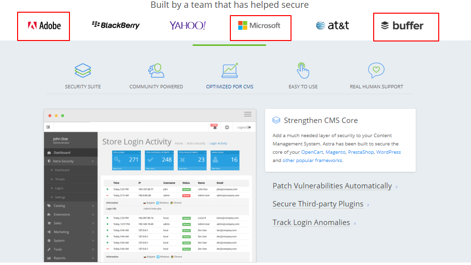ASTRA Security - 360° 网站安全 WAF 恶意软件清除