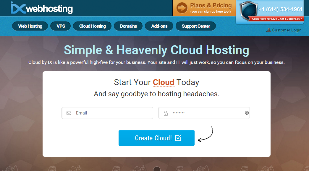 Armazenamento em nuvem Cloud hosting