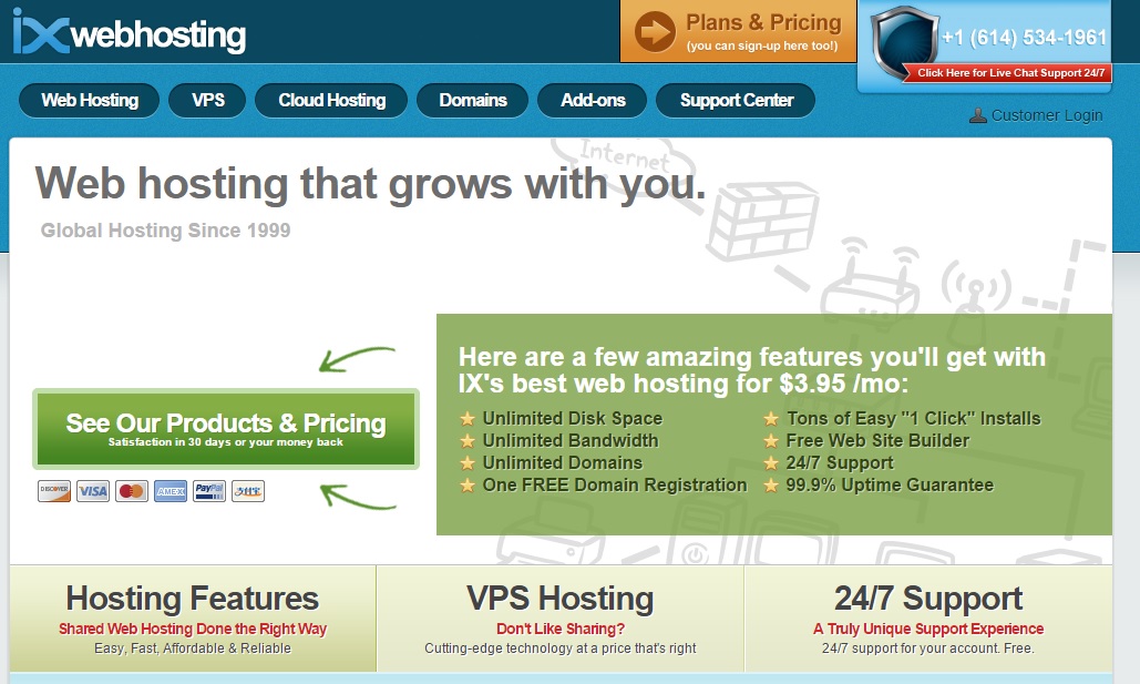 IX hospedagem na web IX web hosting