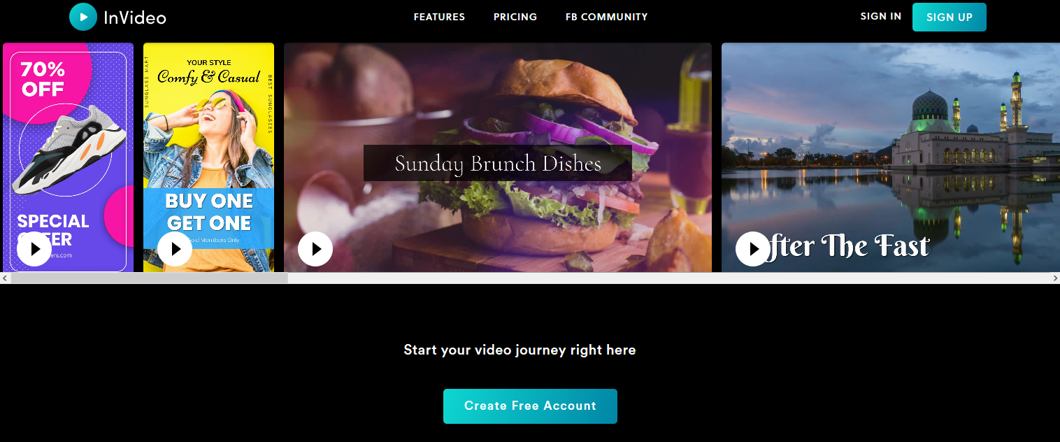 Recensione InVideo - Creatore di video online InVideo Review- Online Video Creator