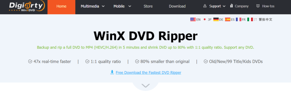 WinX DVD Ripper