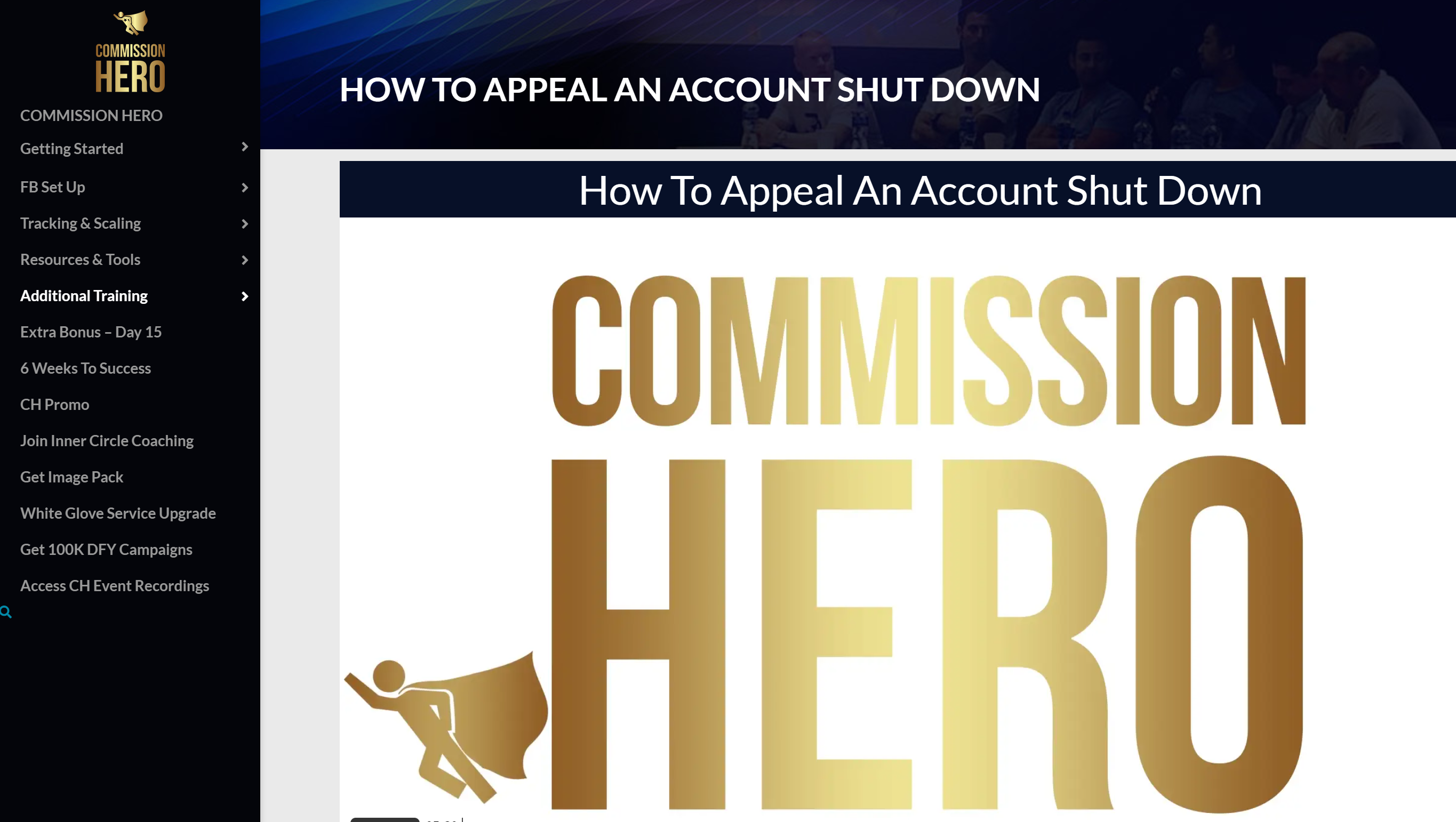 Herói da Comissão de Revisão Robby Blanchard