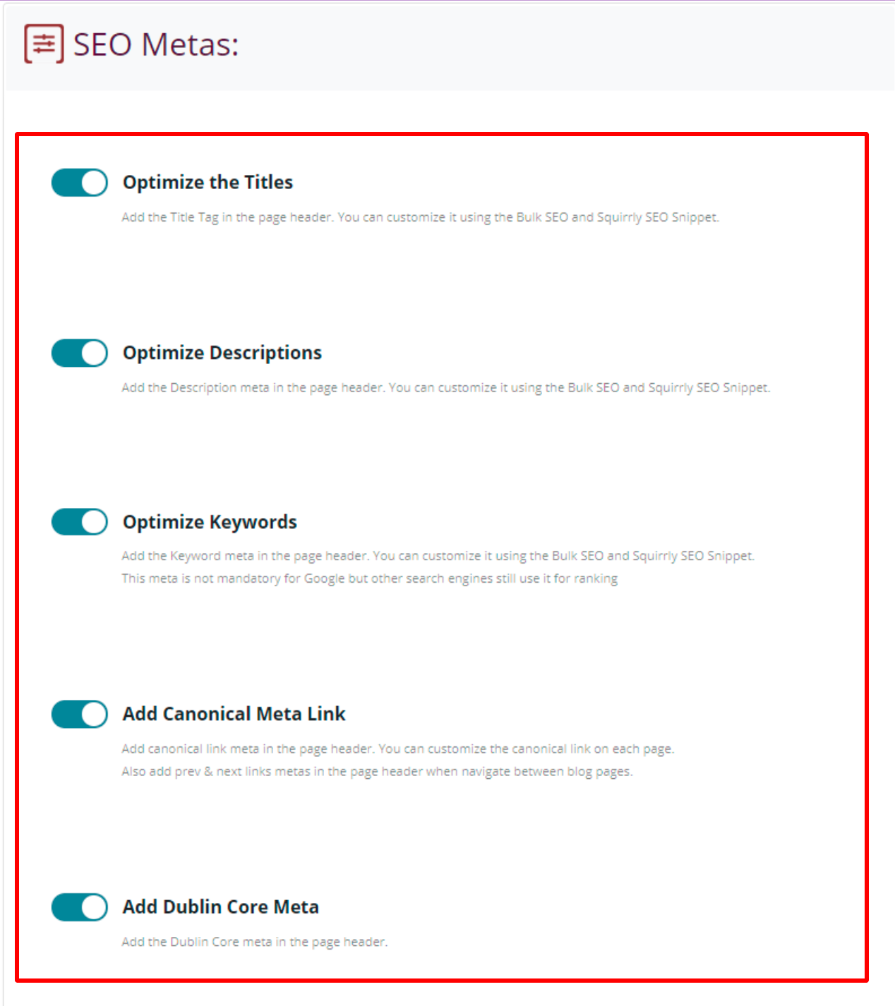 Duplicate Remover - SEO Metas