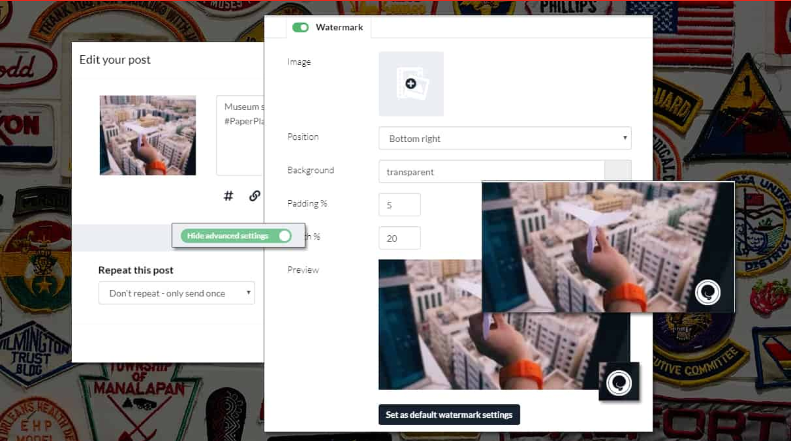 Recursos sociais do Squirrly - RECURSOS AVANÇADOS