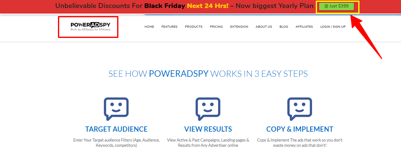 ดีล PowerAdSpy Black Friday
