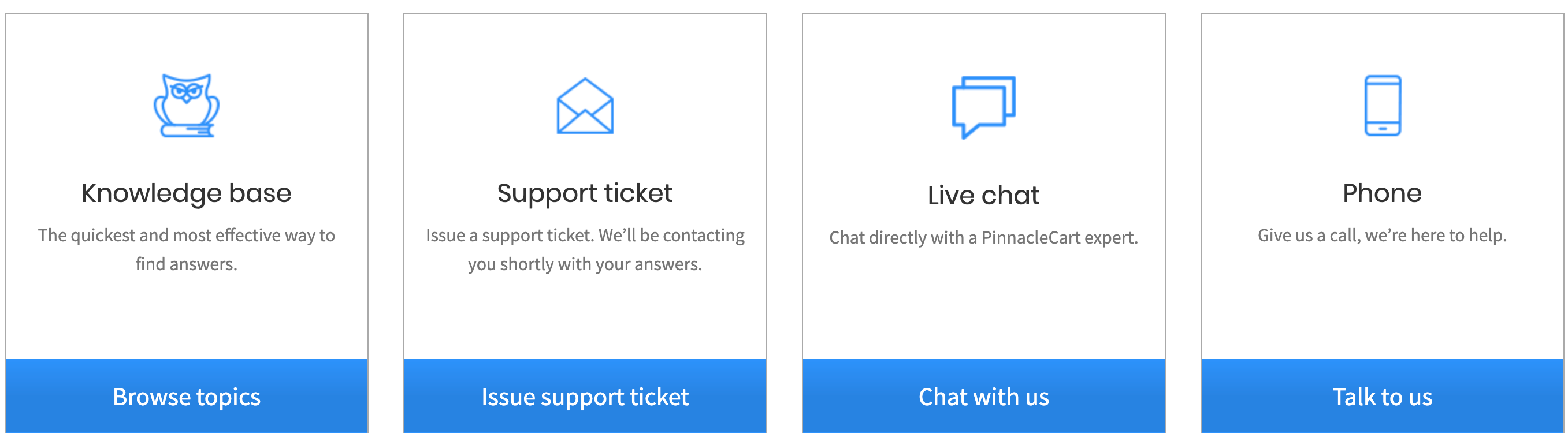 PinnacleCart レビュー - カスタマーサポート PinnacleCart Review- Customer Support