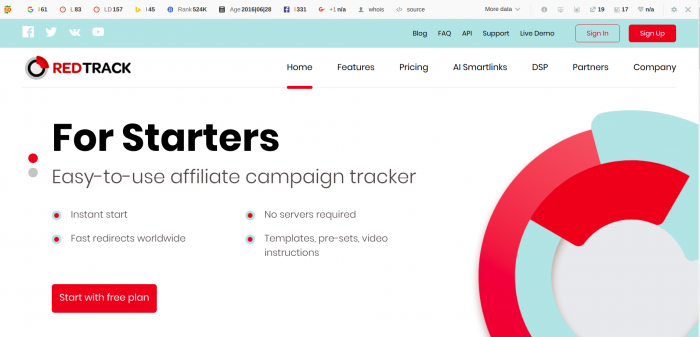 RedTrack 검토 - 광고 추적기 비교 RedTrack Review - Ads Tracker Comparision