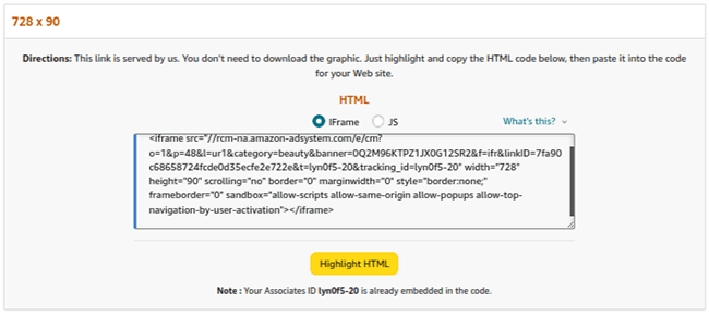 Amazon asociază bannere