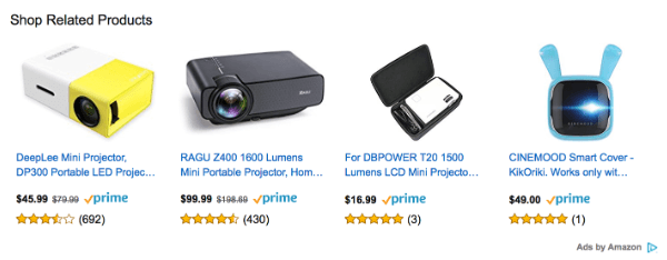 reclame de la Amazon