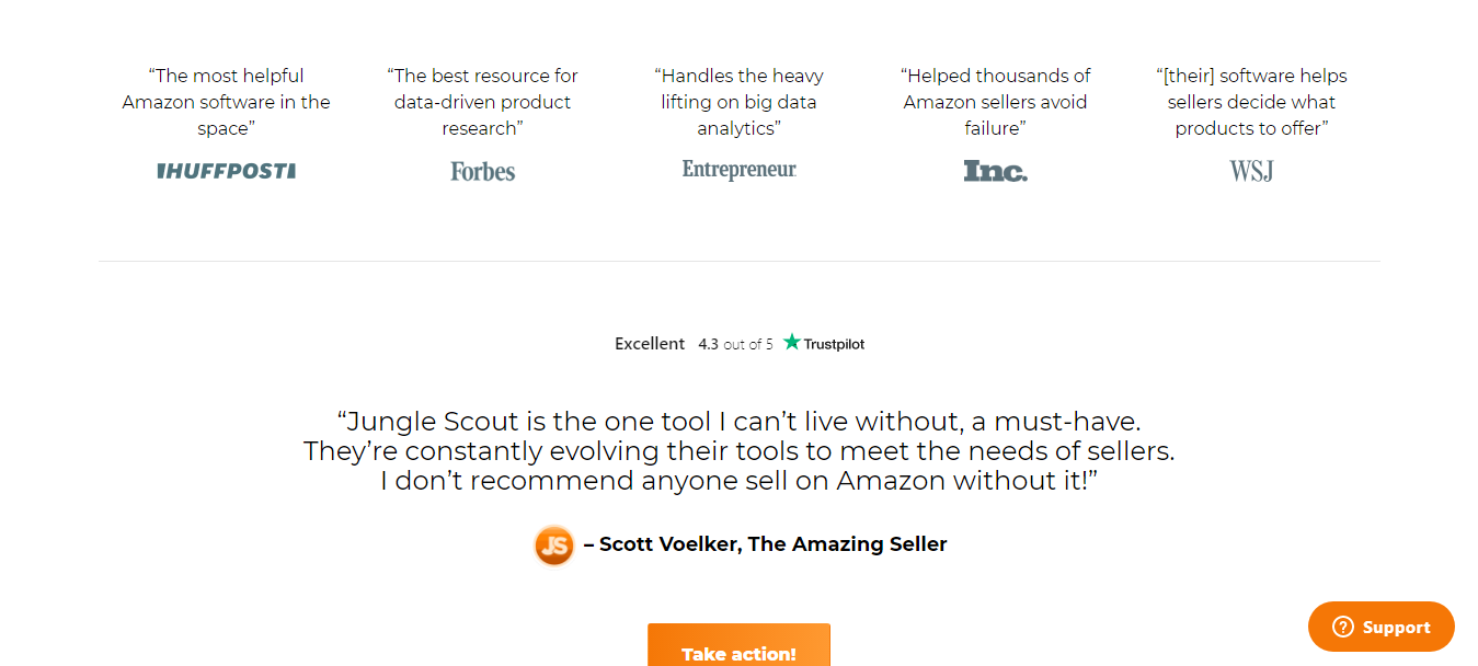 Jungle Scout Customer Reviews