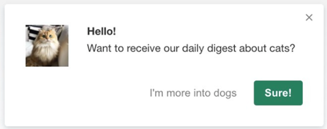 3 Möglichkeiten, mehr Abonnenten von Push-Benachrichtigungen zu gewinnen & Klicks (mit Beispielen)