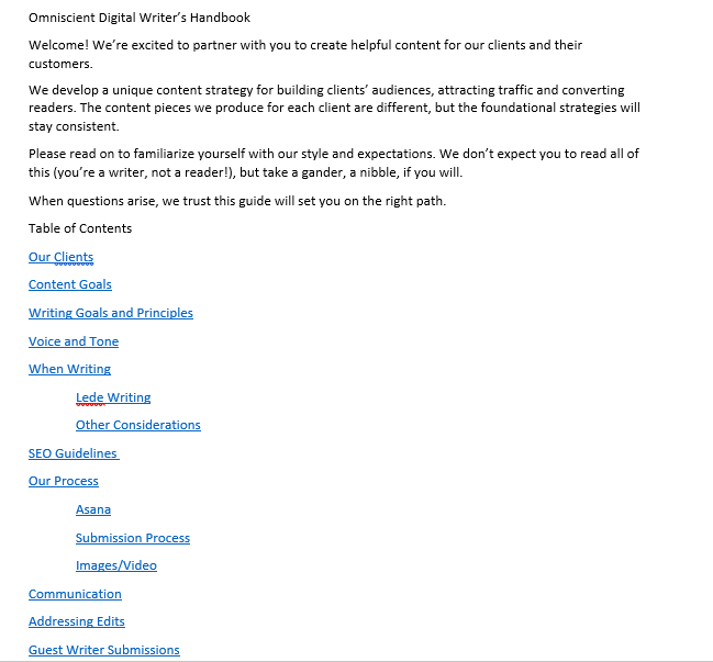 Directives éditoriales omniscientes