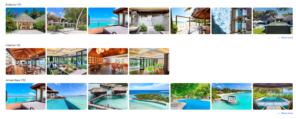 Альбом Sheraton Maldives GBP